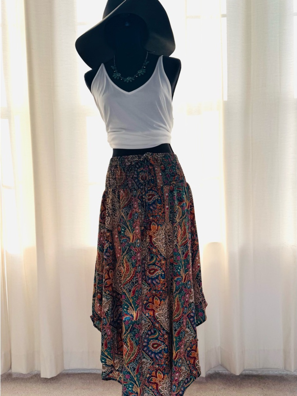Paisley Maxi Skirt/Dress